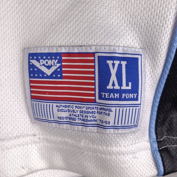 Vintage Pony Sports Basketball Jersey Mens XL White #30 Team Pony Apparel - Picture 5 of 16
